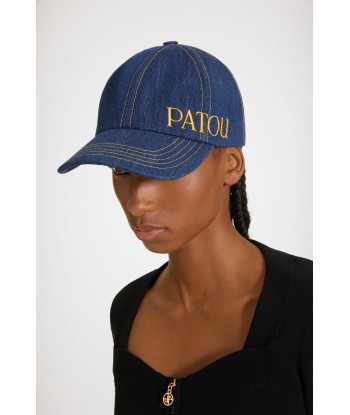 Patou cap in organic cotton denim acheter en ligne