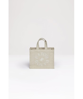 Small Patou canvas tote in organic cotton jacquard Toutes les collections ici