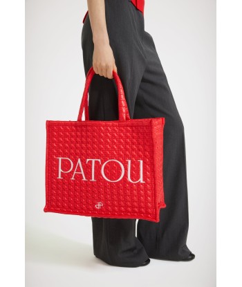 Large Patou tote in eco-friendly quilted nylon acheter en ligne