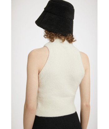 Patou bucket hat in faux shearling livraison gratuite