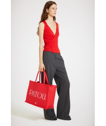 Large Patou tote in eco-friendly quilted nylon acheter en ligne