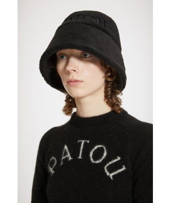 Patou bucket hat in faux shearling livraison gratuite