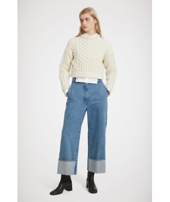 Iconic trousers in organic cotton denim les ctes