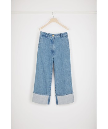 Iconic trousers in organic cotton denim les ctes