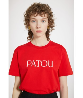 Patou logo t-shirt in organic cotton pas chere