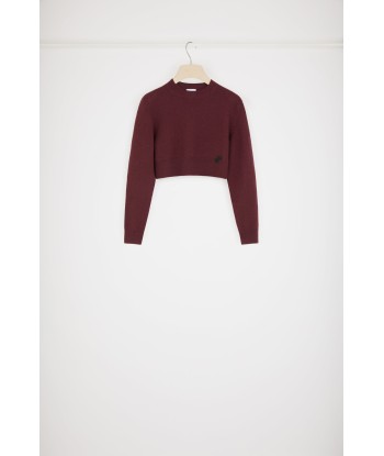 Cropped jumper in sustainable wool and cashmere Le MVP de beaucoup