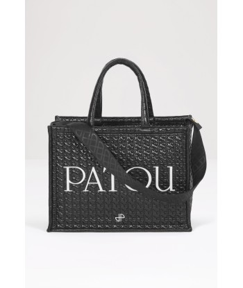 Large Patou tote in eco-friendly quilted nylon Dans la société mordern