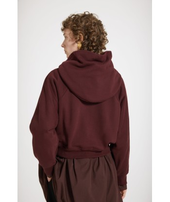 Medallion hoodie in organic cotton meilleur choix