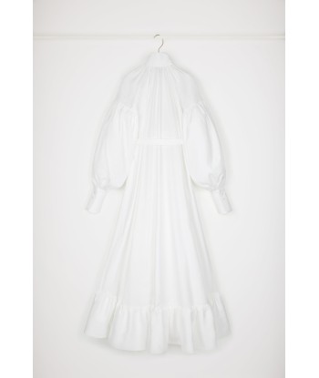 Maxi tiered dress in organic cotton vous aussi creer 