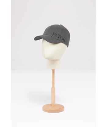 Patou cap in organic cotton denim de l' environnement