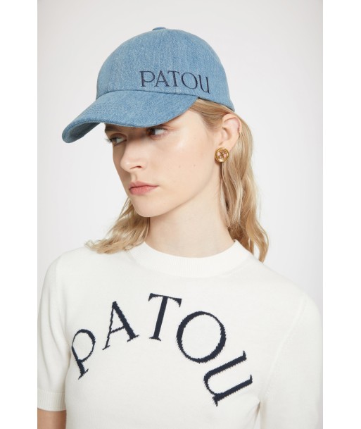 Patou cap in organic cotton denim les muscles