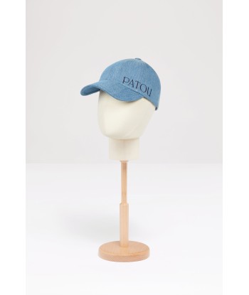 Patou cap in organic cotton denim les muscles