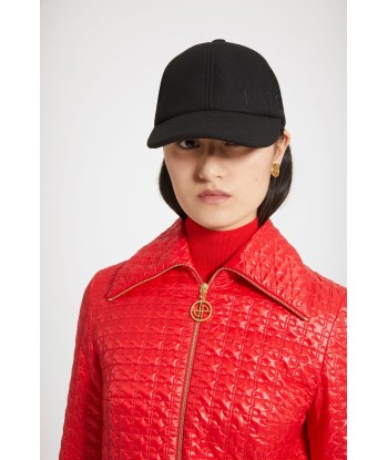 Longline zipped jacket in eco-friendly quilted nylon destockage