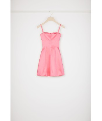 Cut-out dress in organic cotton-blend satin 50% de réduction en Octobre 2024