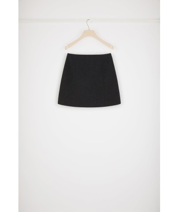 Mini skirt in stretch tweed pas cher