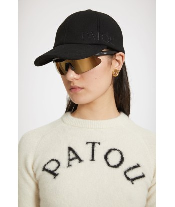 Patou jacquard top in sustainable alpaca blend de technologie