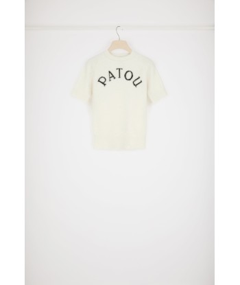 Patou jacquard top in sustainable alpaca blend de technologie