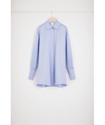 Mini shirt dress in eco-friendly satin À commander