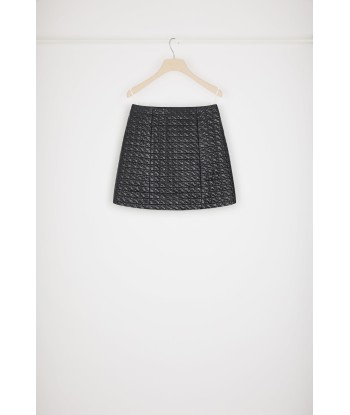 Mini skirt in eco-friendly quilted nylon store