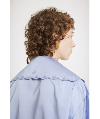 Long embroidered collar in eco-friendly satin ouvre sa boutique