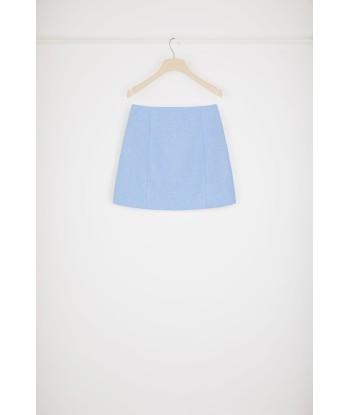 Mini skirt in stretch tweed shop