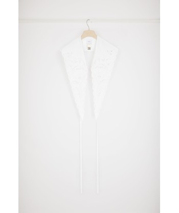 Long embroidered collar in organic cotton En savoir plus