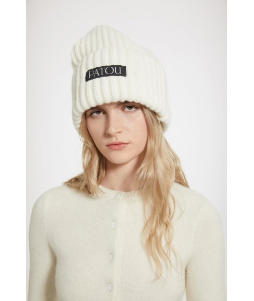 Patou beanie in wool and cashmere du meilleur 