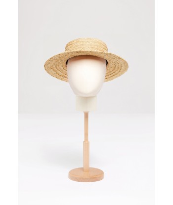 JP boater hat in raffia Véritable concentré