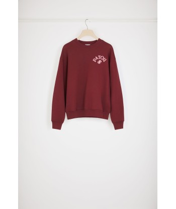 Patou bouclette sweatshirt in organic cotton ouvre sa boutique