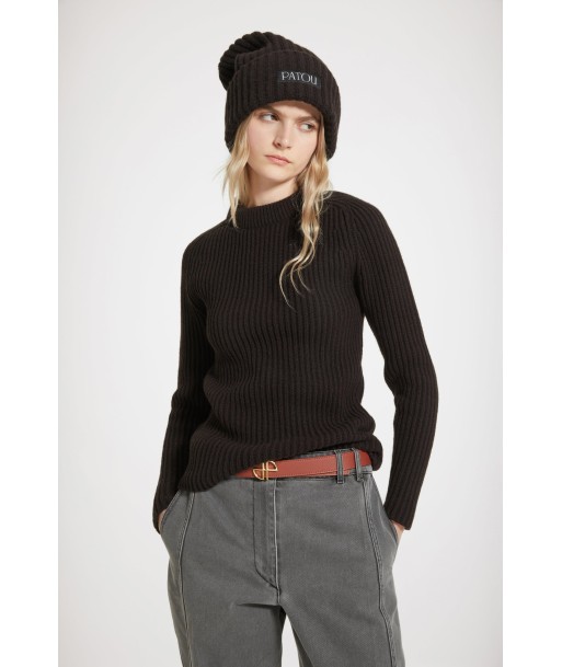 3D collar ribbed jumper in wool and cashmere 2 - 3 jours ouvrés.