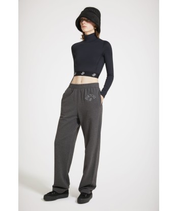 Bouclette embroidery tracksuit trousers in organic cotton le concept de la Pate a emporter 