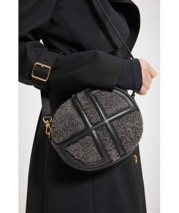 Le JP bag in shearling and leather solde