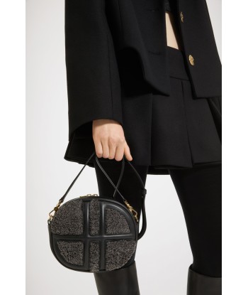 Le JP bag in shearling and leather solde