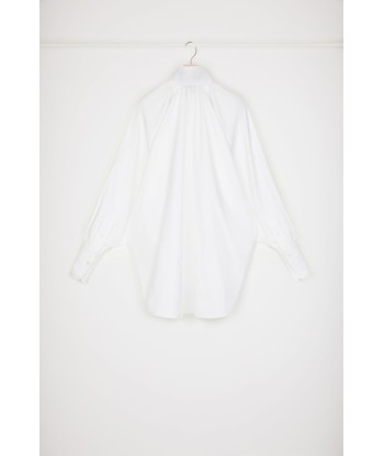 High-neck blouse in organic cotton Voir les baskets