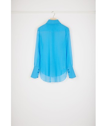 Sheer shirt in organic cotton pas cher 