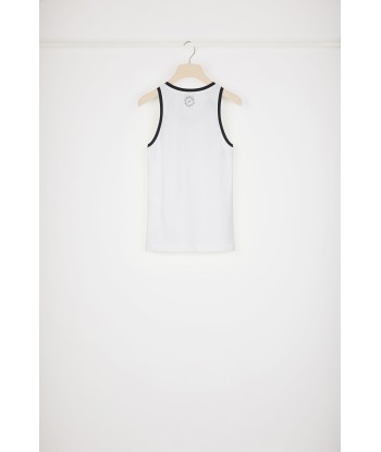 Patou ringer tank top in organic cotton plus qu'un jeu 