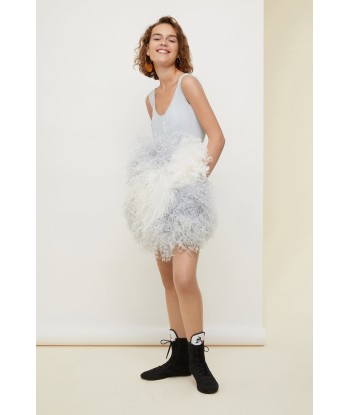 Robe à plumes livraison gratuite