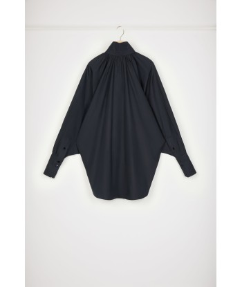 High-neck blouse in organic cotton store