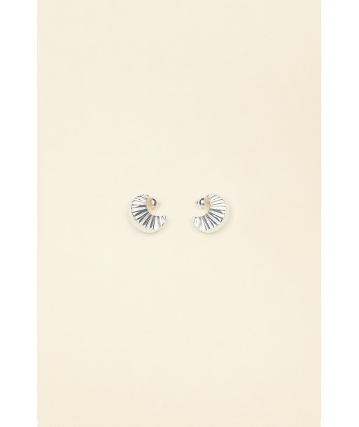 Petites boucles d’oreilles mandarine en laiton destockage