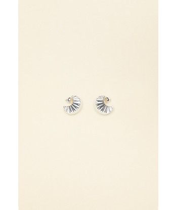 Petites boucles d’oreilles mandarine en laiton destockage