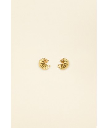 Petites boucles d’oreilles mandarine en laiton JUSQU'A -70%! 