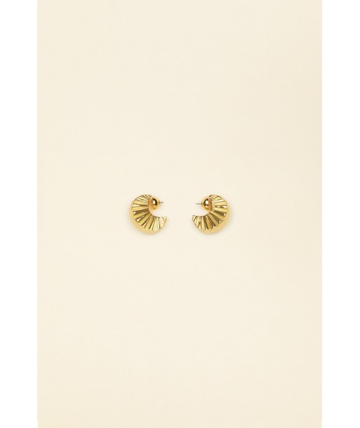 Petites boucles d’oreilles mandarine en laiton JUSQU'A -70%! 