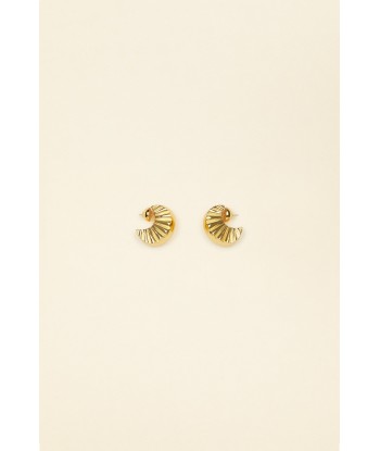 Petites boucles d’oreilles mandarine en laiton JUSQU'A -70%! 