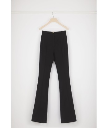 Fitted flared trousers in virgin wool 50% de réduction en Octobre 2024