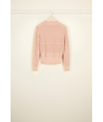 Pull en crochet en coton bio Toutes les collections ici