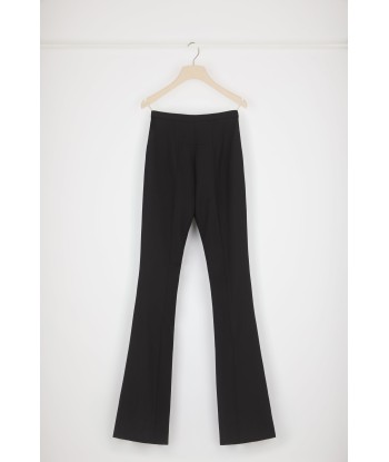 Fitted flared trousers in virgin wool 50% de réduction en Octobre 2024