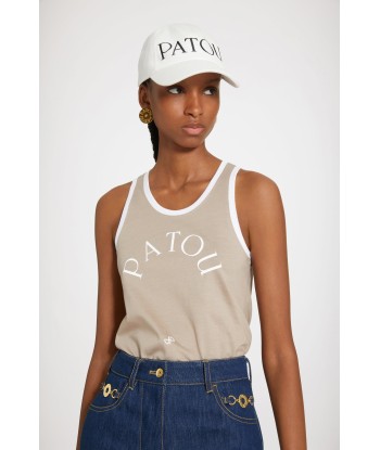 Patou ringer tank top in organic cotton l'achat 