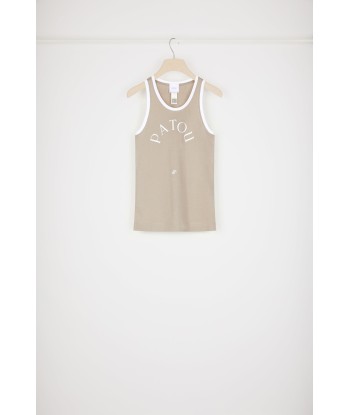 Patou ringer tank top in organic cotton l'achat 