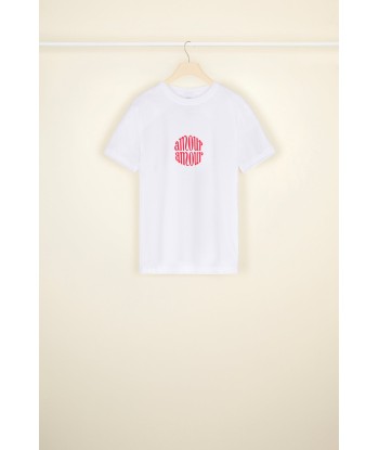 T-shirt Amour Amour en coton bio français