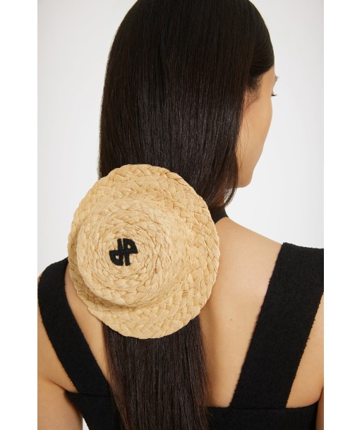 Mini JP boater hat in raffia rembourrage situé sous